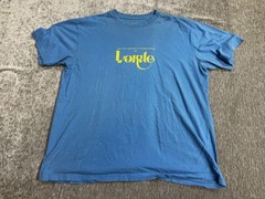 Lorde Shirt Adult Large Blue Solar Power Album Tracklist Graphic Band Tee Tour