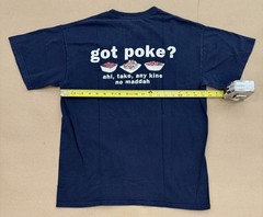 Got Poke? Hawaii t-shirt, Medium, Navy Blue