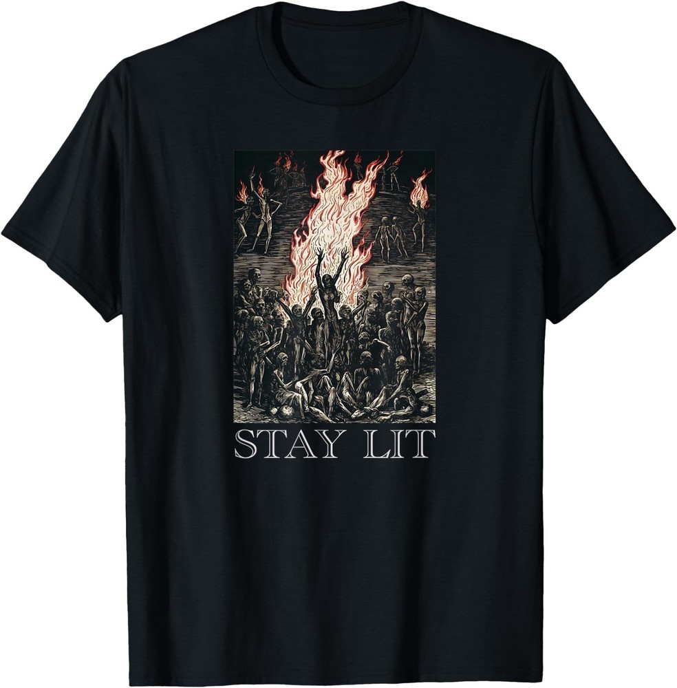 Occult Stay Lit Witch T-Shirt