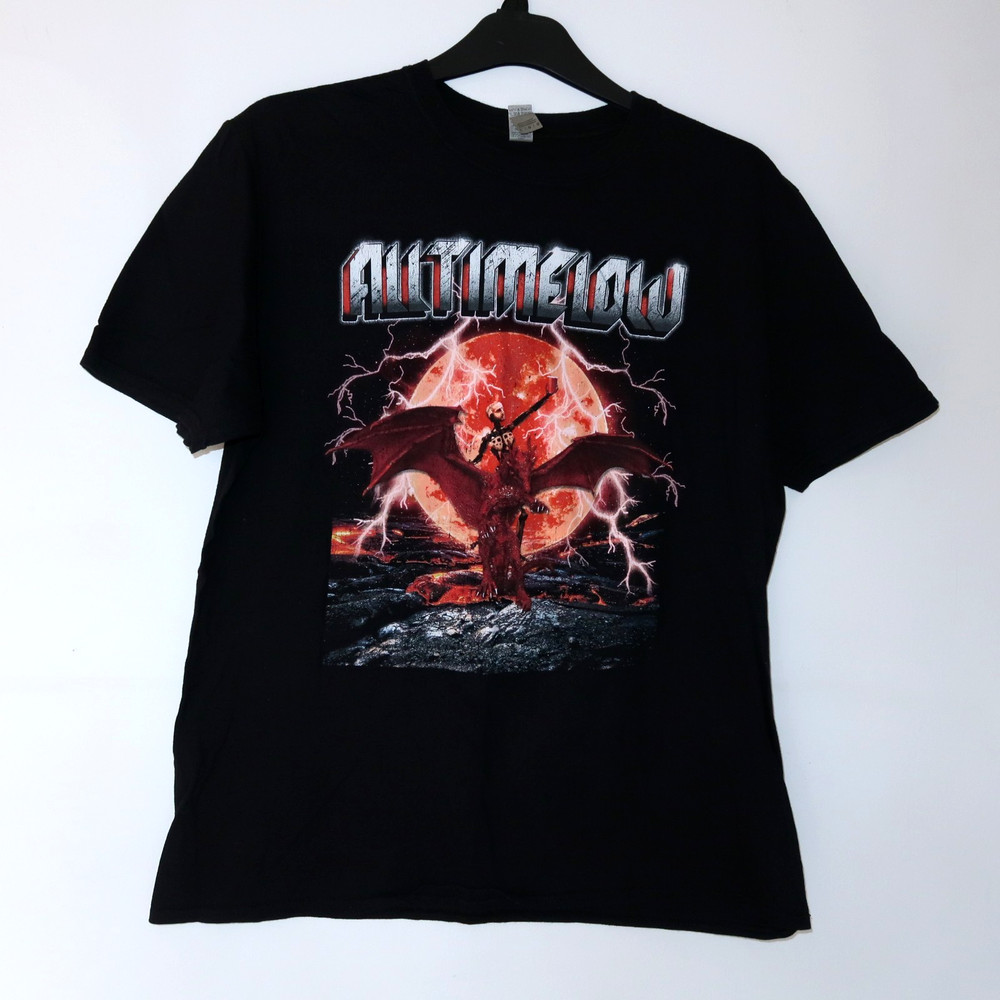 All Time Low On Tour Forever T-Shirt 2021 Size Large Music Concert Live Band