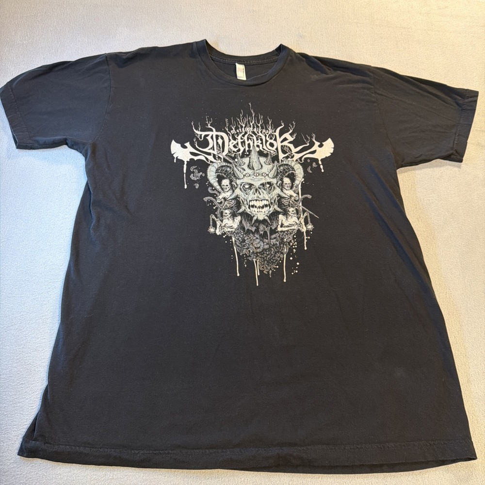 Dethklok/Metalocalypse Concert Shirt 2008 Black Mens Sz XL