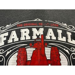 Case IH Farmall Tractor T-Shirt Mens 3XL Tall Gray Graphic Short Sleeve Tee
