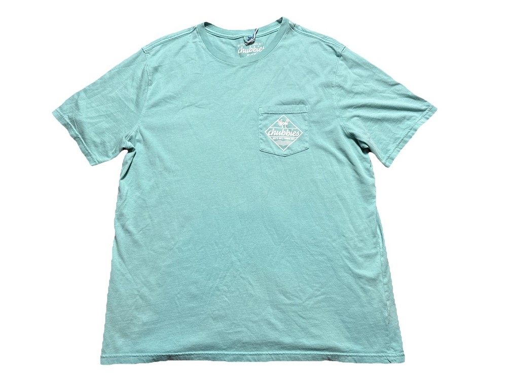 Chubbies Men’s Size XXL Green Graphic Short Sleeve T-Shirt