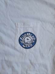 Fish Head Gear T-shirt Men’s Short Sleeve White Sz XL Angler Clothing Fisherman