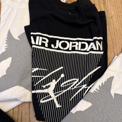 Lot: 5 Jordan Brand Graphic T-Shirts Size Large L Black White Red Jumpman Flight