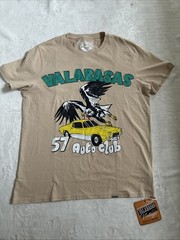 Valabasas Men’s 57 Club T-Shirt Khaki Shallow Size Large