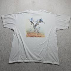 Vintage Ralph Steadman Flying Dog Brewery T Shirt Size 2XL Graphic White