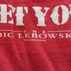 VTG The Big Lebowski T-Shirt Cult Film Movie Bowling Walter Sobchak Size M