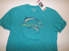 NAUTICA Brighton Blue Graphic Logo Crewneck T Shirt XL Extra Large NWT Mens