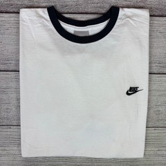 Vintage Nike Silver Tag White Essential Ringer T-shirt size Men’s 3XL