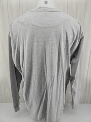 Walls Work Wear Men XXL Pocket Tshirt Long Sleeve Cotton Blend Gray