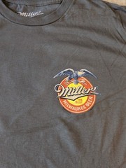 Licensed Miller High Life Beer Men’s Comfortable Tagless Short Sleeve Size M