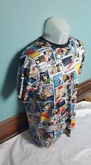 Oh Snap! Drill Clothing Co Boom Comic Book All Over TShirt Men’s Size Medium M