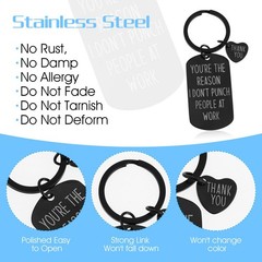 Funny Coworker Gifts Women Men Friendship Keychain Appreciation Bestie Sister