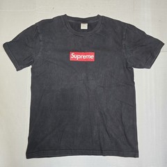 Supreme 20th Anniversary Box Logo Tee Black Size Medium T-shirt (Made In USA)