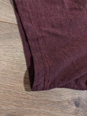 Ariat Rebar Men’s Size Large Tall Maroon Pocket Tee Work Shirt