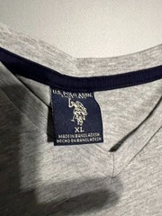US Polo association Mens T-shirt Gray