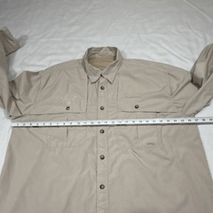 Orvis PFG style Mens XXL L/S Button up Shirt C Lazy U Ranch Dude Ranch Colorado
