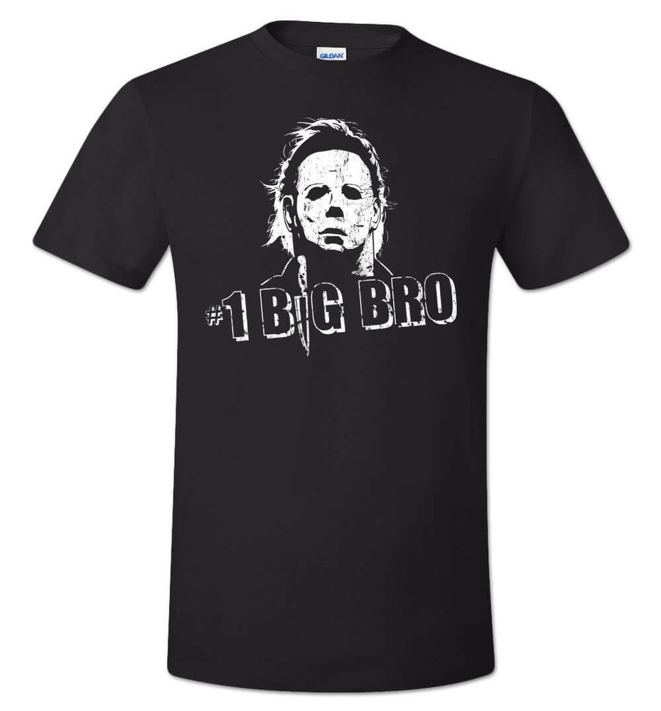 Michael Myers Halloween Shirt Number 1 Big Brother Funny Retro Horror #1 Bro