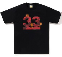 A BATHING APE Men’s A BATHING APE 33RD ANNIV. BABY MILO TEE 2M20110006 /r