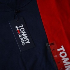 Tommy Hilfiger Men’s Chest Embroidered Logo Short Sleeve Crew Neck T-Shirt Tee