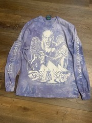 The Mummy 1999 Movie – Graphic Shirt Tye Dye Men Medium Long Sleeve Tee Lavender