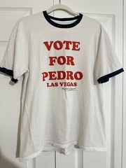 Vote For Pedro Las Vegas 2016 Napoleon Dynamite T Shirt Size Large