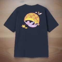 GU Graphic T-Shirt Ninja Shadow Misssion Tee Japan Limited NEW Kimiaki Yaegashi