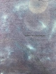 Vtg 2003 Led Zeppelin Liquid Blue Tie Dye T-Shirt Green M Y2K Band Single Stitch