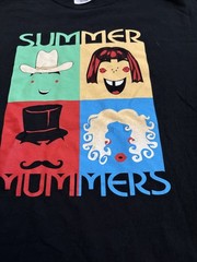 Port And Company Summer Mummers Black T-shirt Adult Small Theatre Festival