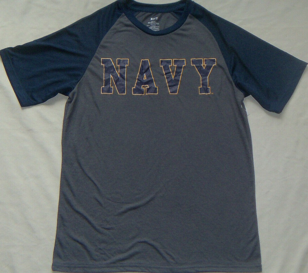 New Mens C-Life Group Dept. of the Navy Performance Short Sleeve Shirt Size M