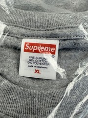 Supreme Hard Tee Graphic Heather Grey Men’s Cotton Short Sleeve T-Shirt Size XL