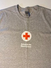 American Red Cross Blood Donor 21 Baseball XL T-Shirt – Blood Donation Shirt