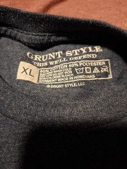 Grunt Style Men’s Lot of 7 XL Regular Crew Neck Short Sleeve Graphic Tees