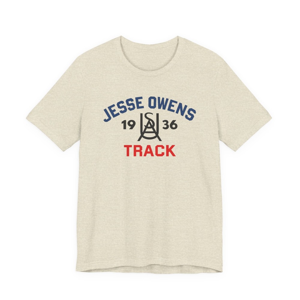 Jess Owens T-Shirt, Olympic Track 1936, Ohio State, 1936 Olympic Games Ohio Star