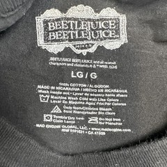 Unisex Beetlejuice Beetlejuice Graphic Tshirt Size Large Hot Topic