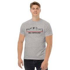 Silverado 2019 Modern Crew Cab Custom Truck Stance Graphic T-Shirt Gift
