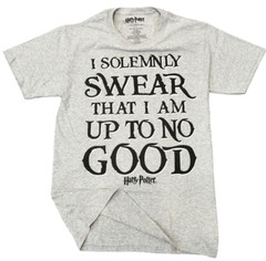 men’s Unisex T-Shirt -Harry Potter “I SOLEMNLY SWEAR THAT I AM UP TO NO GOOD”