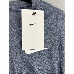 Nike Marled LS Tee Men Small Navy Blue NWT Long Sleeve Crewneck Swoosh M12792