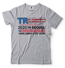 Re-Elect Donald Trump 2024 Make Liberals Cry T-Shirt Political Election T-shirt