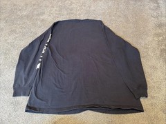 Carhartt Men’s 2XL Loose Fit Long Sleeve Tee Navy Blue Logo Crewneck TK0231-M