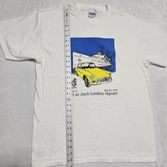 Vtg 90’s MG Car Company T Shirt Mens L USS Potomac Jack London Square USCG