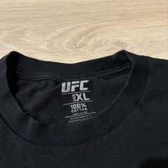 UFC Hasbulla Shirt Men’s XL Black Short Sleeve Cotton Crew Neck Fighting*