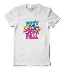Don’t Fall Fallen Guys Gaming Personalised Unisex Adult T Shirt
