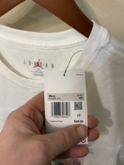 Nike Air Jordan Jumpman Graphic T-Shirt White Men’s Size XS
