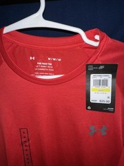Under Armour 1326413 Men’s UA Tech 2.0 Short Sleeve T-Shirt Red Size Medium