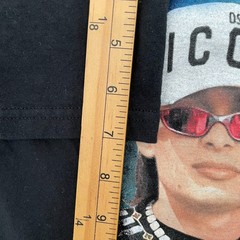 Peso Pluma Shirt Adult Medium Black La Doble P Banda Music Graphic Tee Mens M