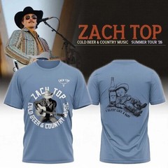 Zach Top Summer Tour 2026 Concert Outfit Unisex T-Shirt