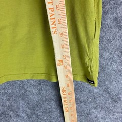 Volcom T-Shirt Large Modern Fit Men’s Short Sleeve Lime Green 100% Cotton
