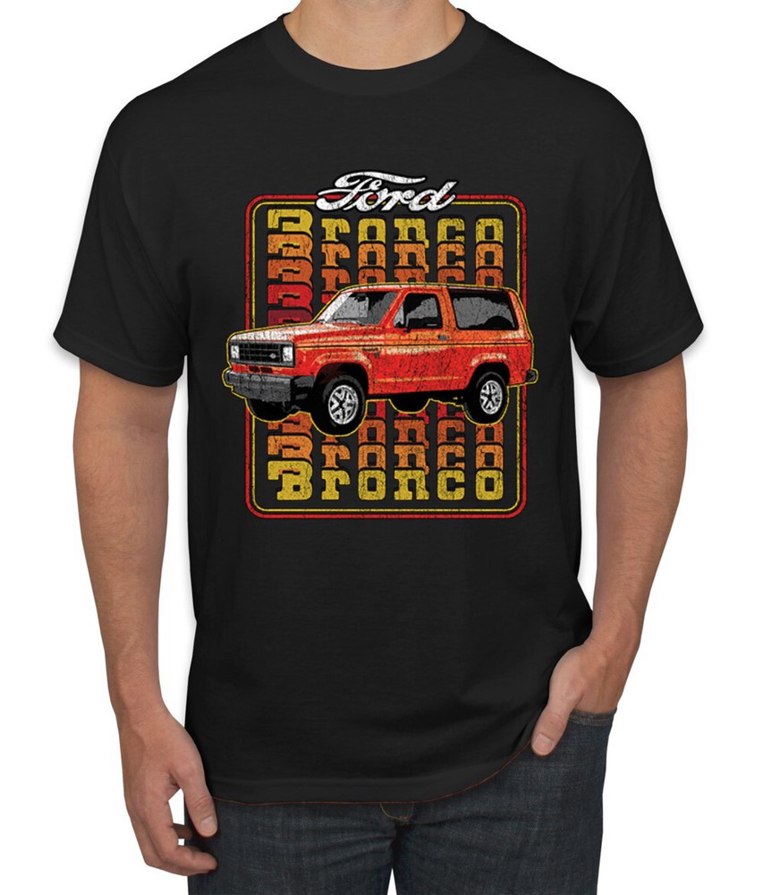 83 Ford Bronco II Cars and Trucks Men T-Shirt